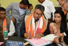 Pijush Hazarika Files Nomination from Jagiroad: Eyes Fourth Term