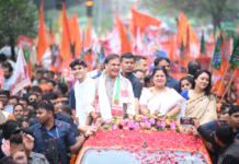 Himanta Biswa Sarma Seeks Sixth Term from Jalukbari: Leads Grand Roadshow