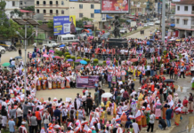 Protest March in Imphal Demands Release of Six Missing Naga Men