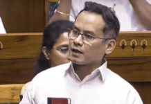 “Where is Amit Shah?” Gaurav Gogoi Questions Home Minister’s 14-Day Lok Sabha Absence
