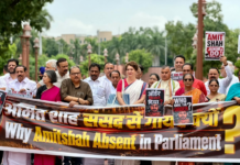 “Where Is Amit Shah?” Opposition Protests in Parliament Over Student Crackdown, Ram Mandir Donation Allegations