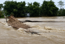 Fresh Flood in Dhemaji as Swollen Jiahadi River Swept Away House