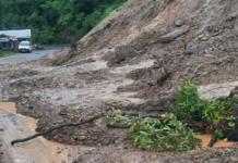 Heavy Vehicles Restricted at Nagaland’s Phesama Sinking Zone