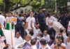 Rahul, Priyanka among INDIA bloc MPs detained during sit-in demanding CEC’s resignation